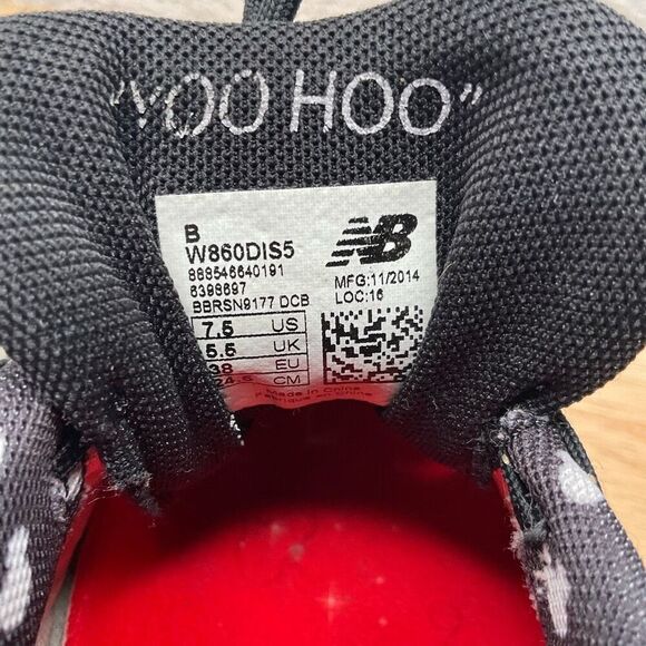 New Balance Womens‎ 2014 Run Disney Minnie Mouse Running Shoes W860DIS5 Size 7,5 - Picture 8 of 12